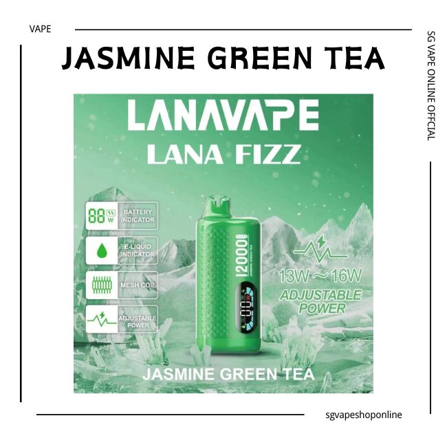 lana-fizz-12k-jasmine-green-tea-disposable-sg-vape-online-shop-singapore